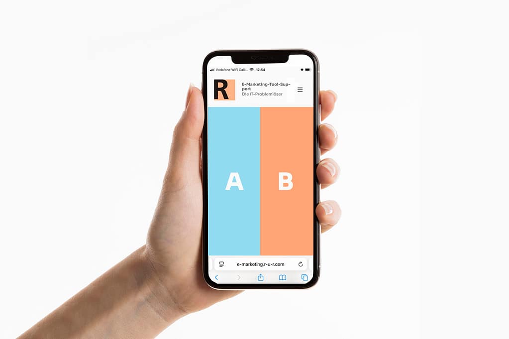 Landingpage Tool mit A/B Test